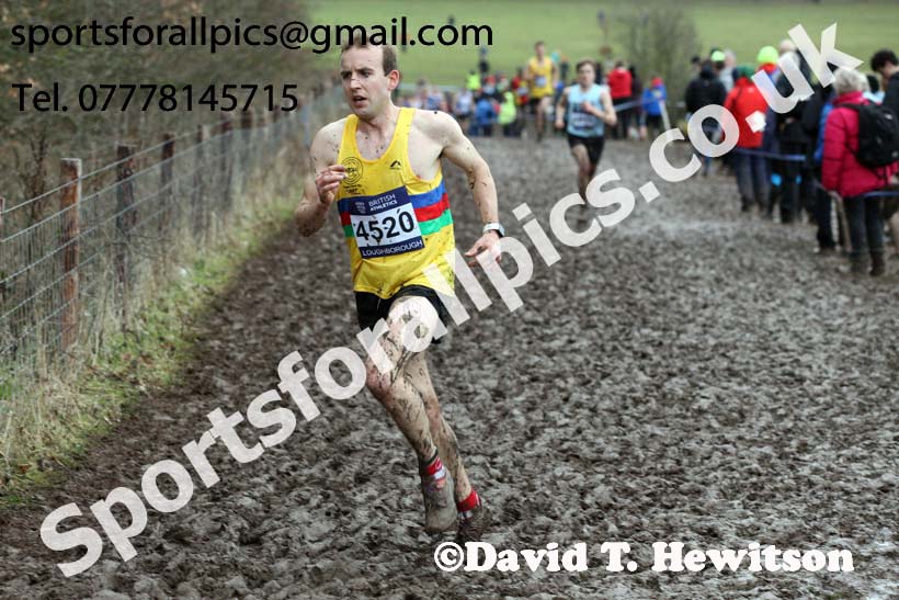 Senior mens 2018 British Inter Counties Cross Country Champs., Prestwold Hall, Loughborough. Photo: David T. Hewitson/Sports for All Pics